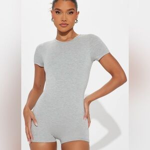 Grey Romper